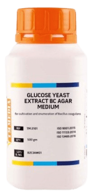 GLUCOSE YEAST EXTRACT BC AGAR MEDIUM (Inc IGV)