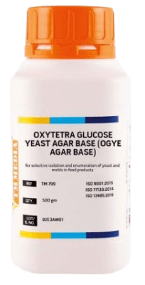 OXYTETRA GLUCOSE YEAST AGAR BASE (OGYE AGAR BASE)  (Inc IGV)