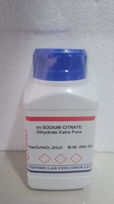 TRI-SODIUM CITRATE DIHYDRATE 98% Extra Pure (Inc IGV)1