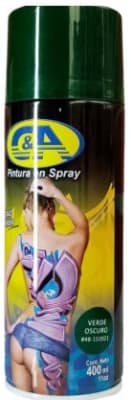 PINTURA SPRAY VERDE OSCURO # 48 400ML C&A (Inc IGV)