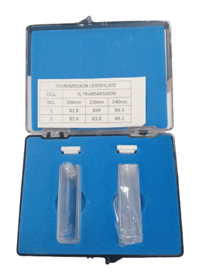 UV Quartz Cuvettes Spectral Range: 190-2500 nm (Inc IGV) Pathlength: 10 mm; Vol 3.5 ml