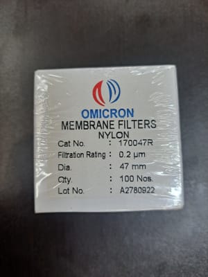 MEMBRANE FILTERS NYLON 0.2 UM - OMICRON (INC IGV)1