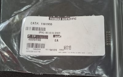 AUTOSAMPLER VIAL SENSOR SPRING- THOMAS SCIENTIFIC, 1161N55 (INC IGV)