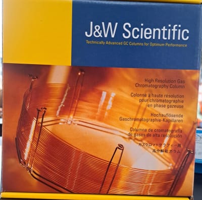 Columna para GC J&W HP-1ms, 30 m, 0,25 mm, 0,50 µm, jaula de 7 pulgadas (INC IGV)2