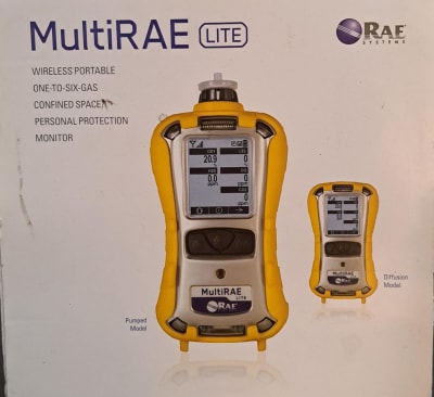 DETECTOR DE GASES LITE- MULTIRAE M02-0303-000 USADO (INC IGV)