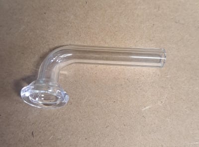 CONECTOR DE VIDRIO EN L PARA EPA 6 Y 16A (INC IGV)