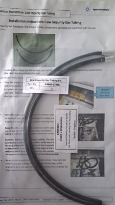 LOW IMPURITY GAS TUBING KIT (INC IGV)