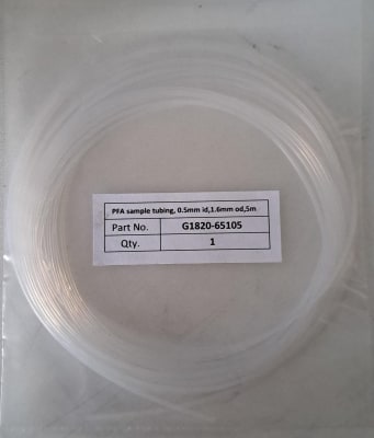 PFA SAMPLE TUBING 0.5MM ID 1.6MM OD 5M (INC IGV)1