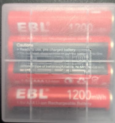 PILAS AAA RECARGABLE (4 UND)-EBL, LN-8122 (INC IGV)