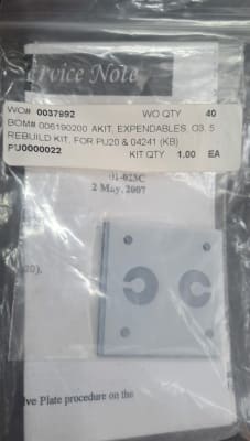 KIT DE RECONSTRUCCIÓN DE BOMBA, PARA PU20 Y 04241 (INC IGV)