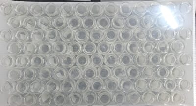 20mL Crimp Clear 7.0 Glass Headspace Vial Flat Bottom With Pacth And Scale; 2- PAQUETE 100 UND (INC IGV)1