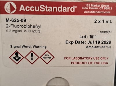 2-FLUOROBIPHENYL  2 X 1 ML(INC IGV)
