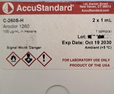 AROCLOR 1260  1 ML (INC IGV)