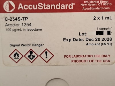 AROCLOR 1254 2 X 1 ML (INC IGV)