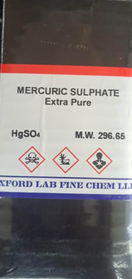 MERCURIC SULPHATE 98% Extra Pure (INC IGV)