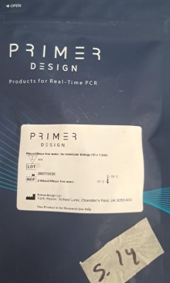RNASE/DNASE FREE WATER, FOR MOLECULAR BIOLOGY (10 X 1.5ML) (INC IGV)