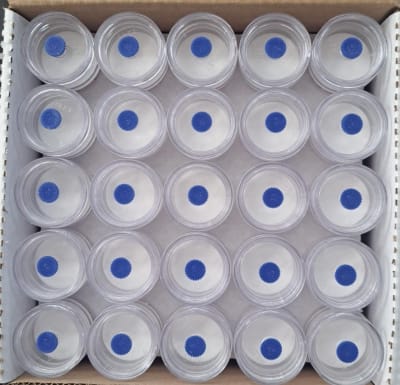 CASSETTES DE 37 MM ; (PC)  0.4 µm , 3 PIEZAS (50 UND)-ZEFON, 7345PC (INC IGV)