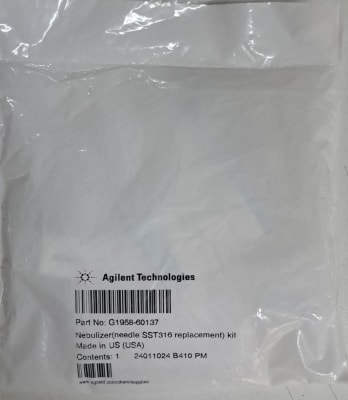 NEBULIZER (NEEDLE SST316 REPLACEMENT) KIT-AGILENT TECHNOLOGIES, G1958-60137 (INC IGV)