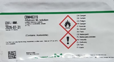 AFLATOXIN M1 SOLUTION 1ML-SUPELCO, CRM46319 (INC IGV)1