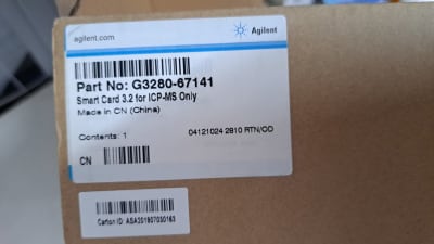 SMART CARD 3.2 FOR ICP MS (USADO)-AGILENT TECHNOLOGIES, G3280-67141 (INC IGV)