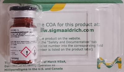 ÁCIDO ETILENODIAMINOTETRAACETICO DISODIUM SALT DIHYDRATE 1G-SIGMA ALDRICH, PHR1068-1G (INC IGV)1