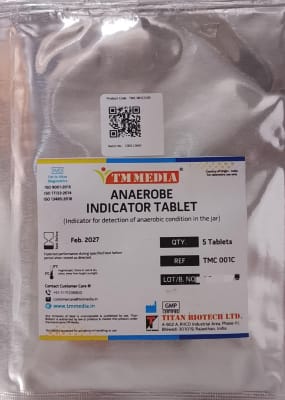 ANAEROBE INDICATOR TABLET-TM MEDIA, TMC 001C (INC IGV)