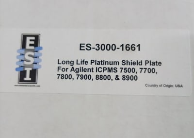 Placa de protección de platino para ICP-MS Agilent 7500 (modo T) y 7700/7800/7850/7900/8800/8900.(INC IGV)