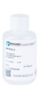 Método EPA 200.7 Estándar de calibración 2 (Inc IGV)1