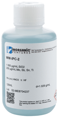 EPA Method 200.7 Instrument Performance Check Solution 2- ISO 17034 (INC IGV)1