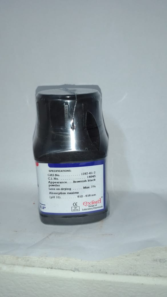 ERIOCHROME BLACK T Indicator grade (Inc IGV) | Envirotechlab