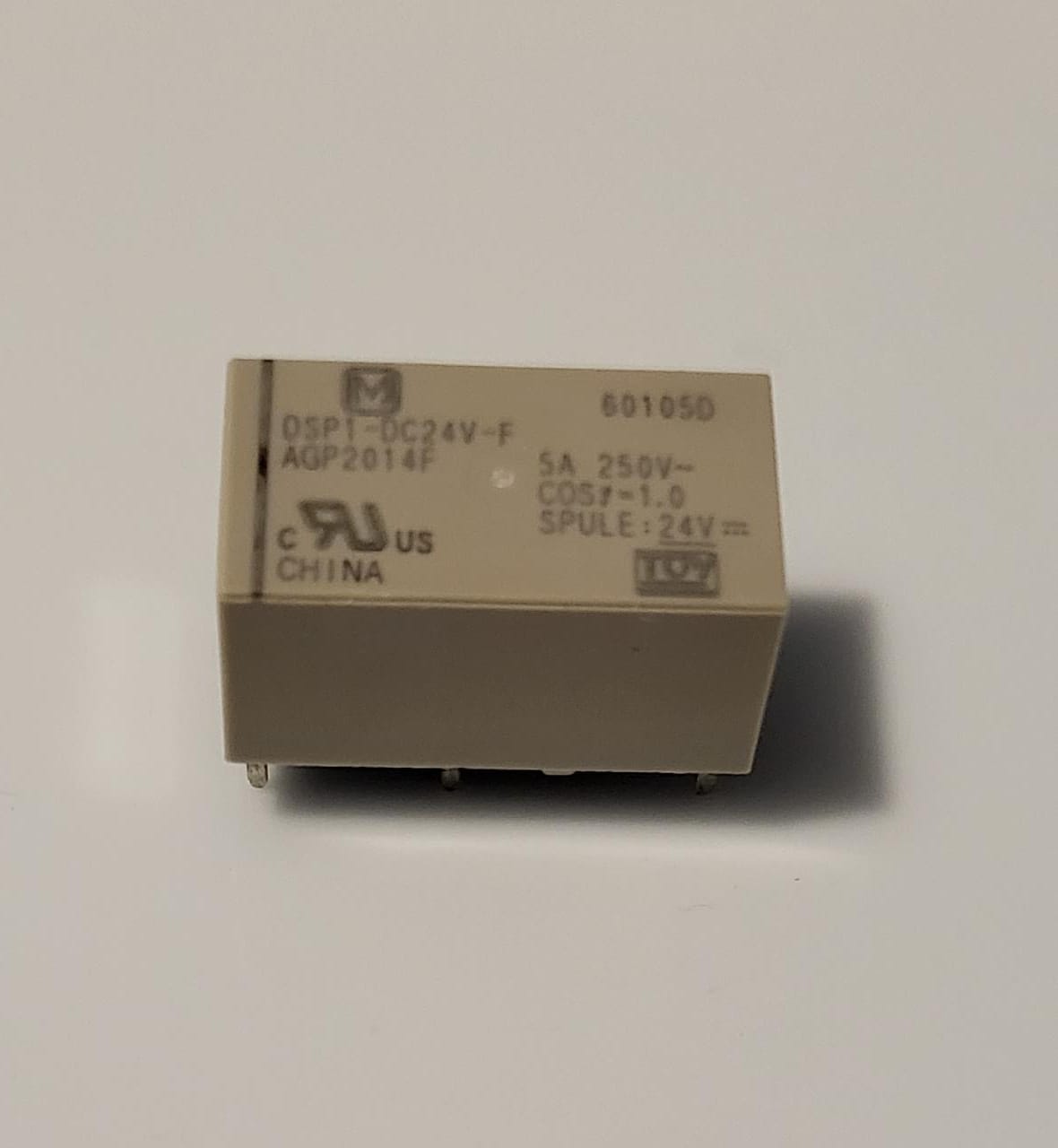 Rel&egrave; Di Segnale NAIS DSP1-DC24V, 5A 250V, 6 Pin, Lotto Da 5 Pezzi, Made In Japan