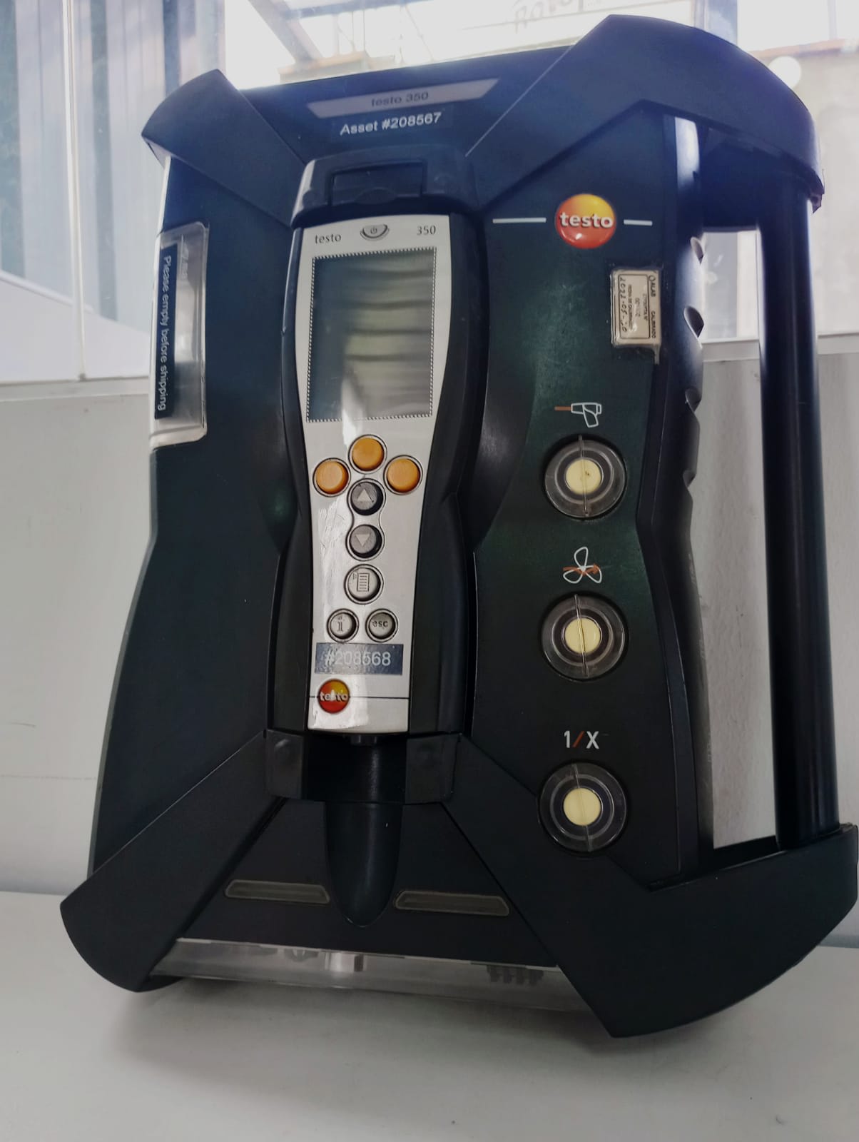 ALQUILER DE ANALIZADOR DE COMBUSTIÓN-TESTO 350 NEW X DIA (Inc. IGV ...