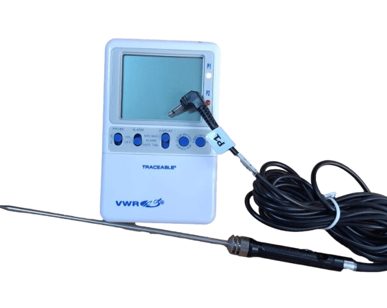 Vwr Termometer NEW VWR Traceable Extreme-Accuracy Digital Thermometer 89094-758 (INC ...