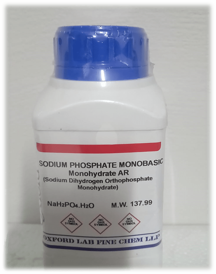 SODIUM PHOSPHATE MONOBASIC MONOHYDRATE 99% AR (INC IGV) | Envirotechlab