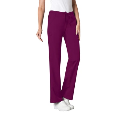 PANTALON MEDICO MUJER CLASSIC BURDEO1