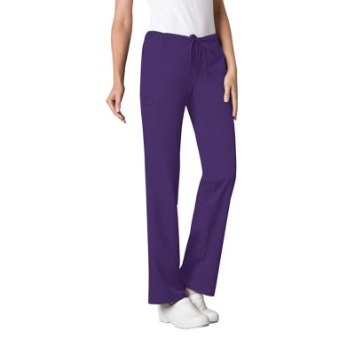 PANTALON MEDICO MUJER CLASSIC MORADO1