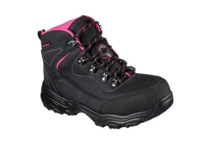 BOTÍN DE SEGURIDAD SKECHERS AMASA MUJER