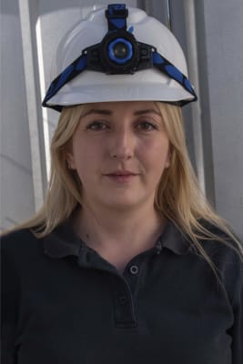 LINTERNA PARA CASCO LUCES LED RECARGABLES1