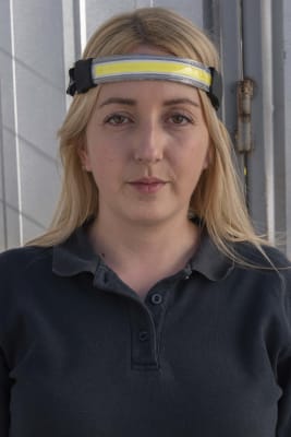 LINTERNA PARA CASCO TIPO CINTILLO LUCES LED RECARGABLES1