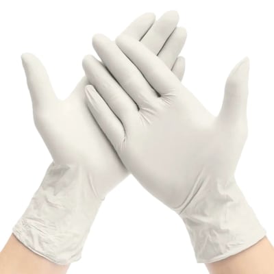 GUANTE EXAMINACIÓN LATEX BLANCO