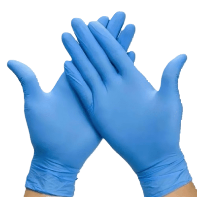 GUANTE NITRILO AZUL EXAMINACION