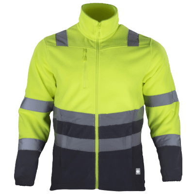 MICROPOLAR ALTA VISIBILIDAD AMARILLO/GRIS WORLD1