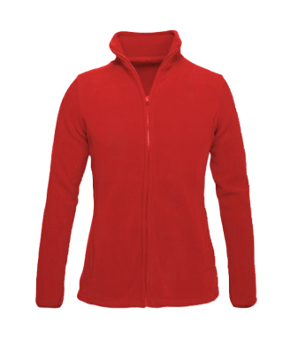 MICROPOLAR CTA MUJER ROJO