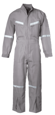 OVEROL POPLIN GRIS