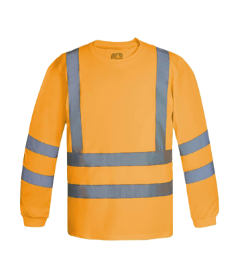 POLERA DRY FIT M/L NARANJA1