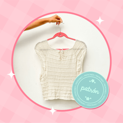 Patrón: Coquette Top