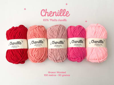 Chenille Worsted 50gr4