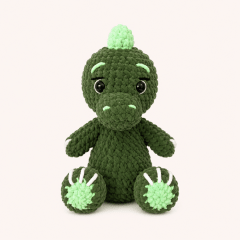 Kit Dino Amigurumi