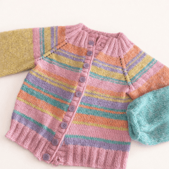 Kit cardigan rainbow
