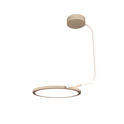 LAMPARA DE TECHO REGULABLE NAIA CAPPUCCINO